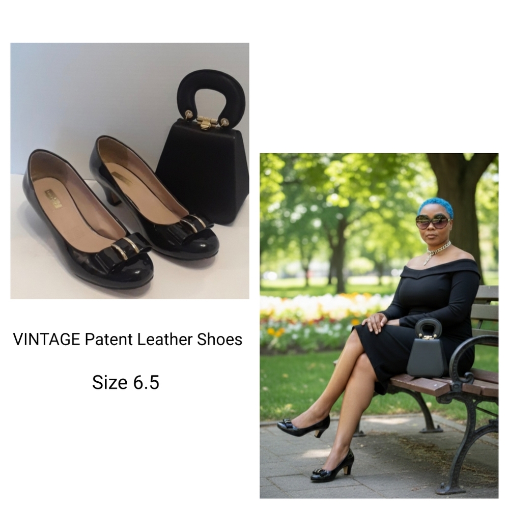 BEAUTIFUL VINTAGE Patent Leather Shoes